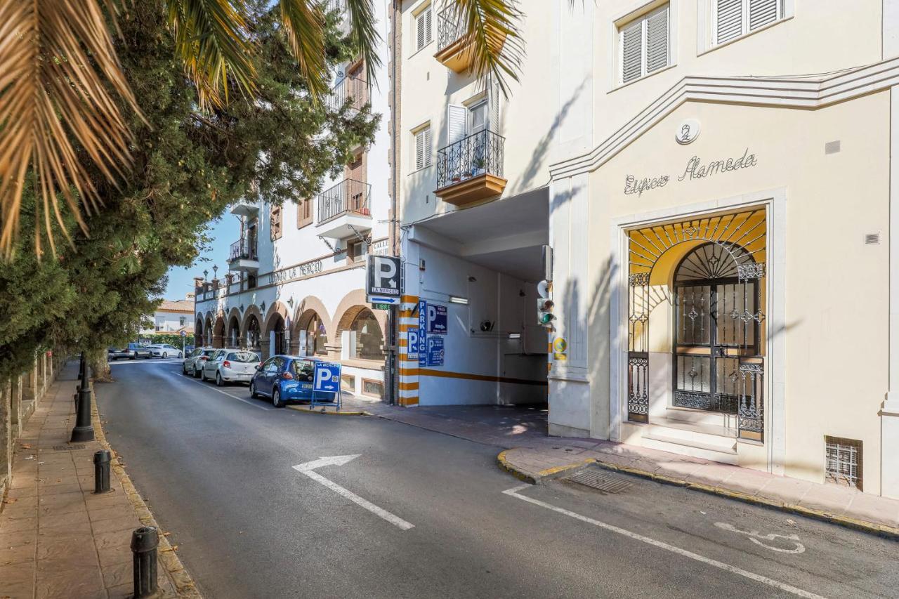 Apartamentos Alameda Del Tajo I Parquing Centro Ronda Extérieur photo